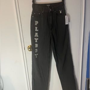 Dark grey playboy jeans size 23